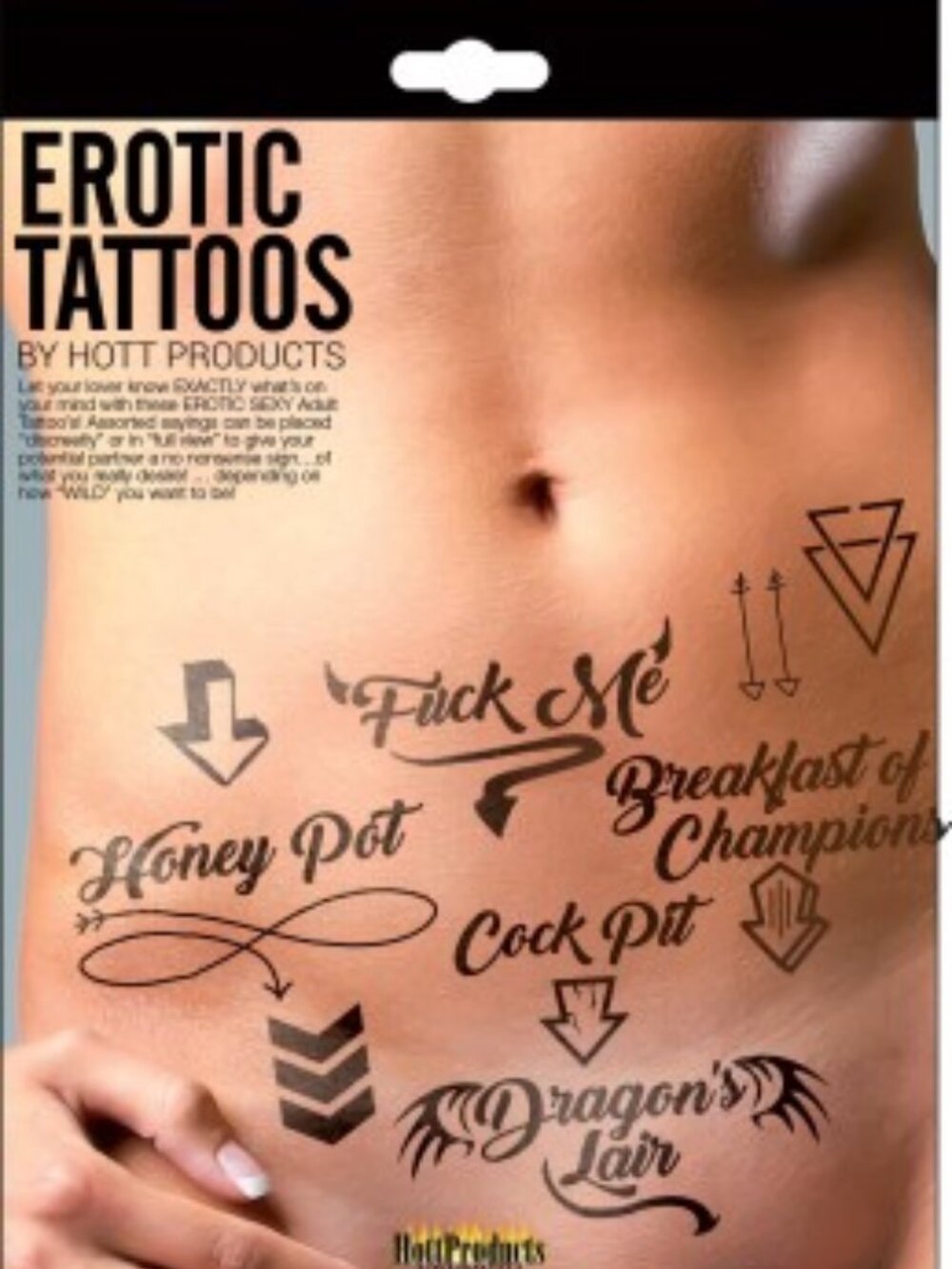 Erotic Tattoo's - Assorted Pack